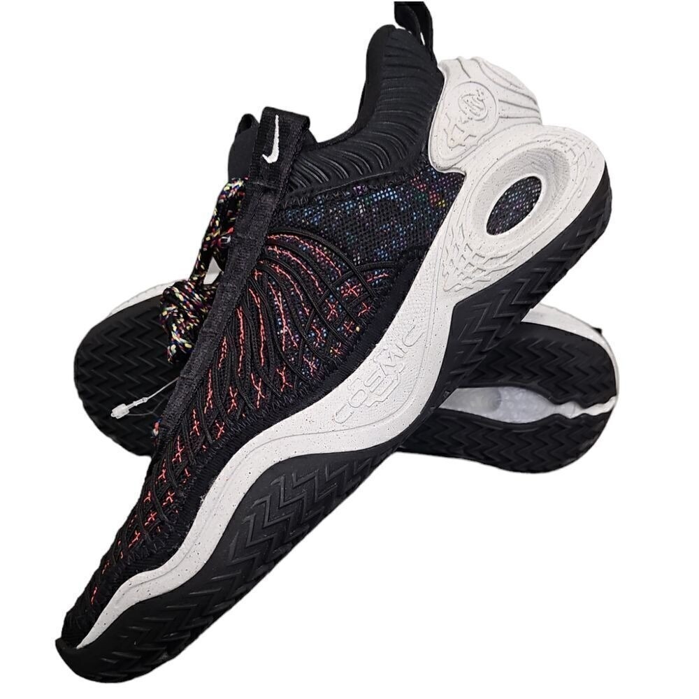 Nike Cosmic Unity Basketball Shoes Black Pink Multicolor Athletic Men's‎ 8.5 New